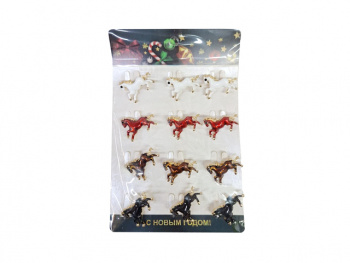 Брошь арт. 1023-709 Лошадь цвета микс глазурь Набор 12 шт. в пак. Брошь арт. 1023-709 Лошадь цвета микс глазурь Набор 12 шт. в пак.