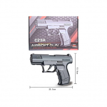 Пистолет пневматика арт. C23A-209 Металл 1 шт. в кор. Пистолет пневматика арт. C23A-209 Металл 1 шт. в кор.