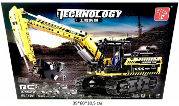 Конструктор арт. T4001 Экскаватор гусеничный 2068 дет. на р/у в кор._/8 шт./ Конструктор арт. T4001 Экскаватор гусеничный 2068 дет. на р/у в кор._/8 шт./