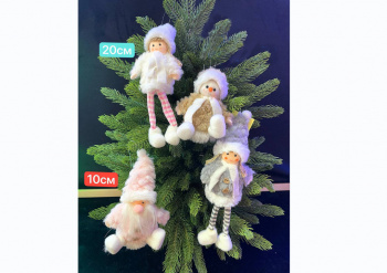 Игрушка-подвеска арт. 1275-601 В ассортименте 10/20 см в пак. Игрушка-подвеска арт. 1275-601 В ассортименте 10/20 см в пак.