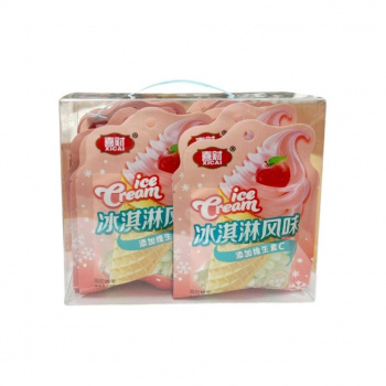 Конфета арт. 081313-1 Жевательные бобы "Яблочное мороженое" 28 г 20 шт. в кор./