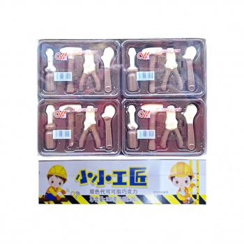 Конфета арт. 860169 Шоколад "Набор инструментов" 16 г 20 шт. в кор.*