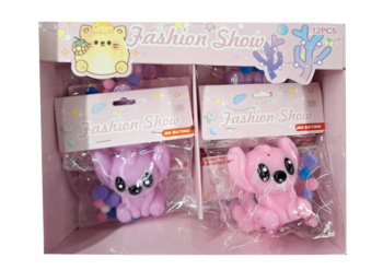 Антистресс арт. 805026 Зверюшка мальтоза цвета микс в пак. (12 шт.) в кор.