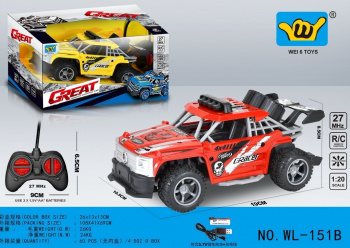 Машина на р/у арт. 151B-WL" Джип с аккум. в коробке 26*13*13 Машина на р/у арт. 151B-WL" Джип с аккум. в коробке 26*13*13