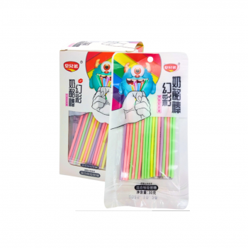 Конфета арт. 210023 "Трубочки" вкусы микс 30 г в пак. 20 шт. в кор.,