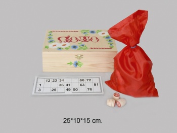 Игра "Русское лото" арт. 2L "Роспись" в подарочной шкатулке (250х150х100) Игра "Русское лото" арт. 2L "Роспись" в подарочной шкатулке (250х150х100)