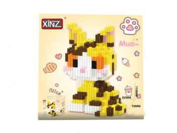 Конструктор арт. 8301-802 Микро Кот черно-желтый 622 дет. в кор. Конструктор арт. 8301-802 Микро Кот черно-желтый 622 дет. в кор.