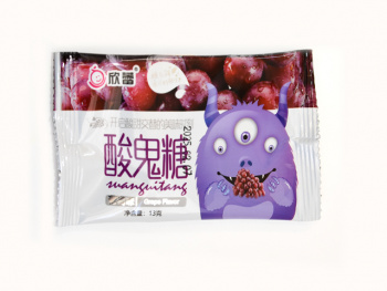 Конфета арт. 130170/100234-1 "Виноград" кислая 13 г 30 шт. упаковка Конфета арт. 130170/100234-1 "Виноград" кислая 13 г 30 шт. упаковка