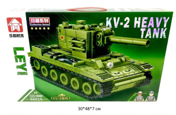 Конструктор арт. 66016 Тяжелый танк 536 дет. в кор._/36 шт./ Конструктор арт. 66016 Тяжелый танк 536 дет. в кор._/36 шт./