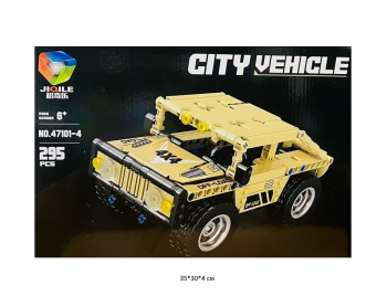 Конструктор арт. 47101-4 Внедорожник 295 дет. в кор.•