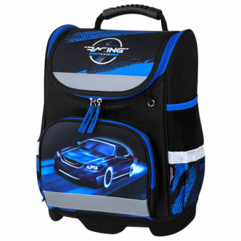 Ранец ЮНЛАНДИЯ WISE, 1 отделение, 3 кармана, устойчивое дно, "Speed race", 37x29х15 см, 271398 Ранец ЮНЛАНДИЯ WISE, 1 отделение, 3 кармана, устойчивое дно, "Speed race", 37x29х15 см, 271398