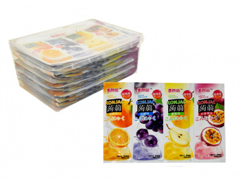 Желе арт. 730812 Конжаковое Набор 4 вкуса 20 шт. контейнер Желе арт. 730812 Конжаковое Набор 4 вкуса 20 шт. контейнер