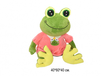 им Лягушка арт. 907-33-2 Девочка 60 см в пак.)