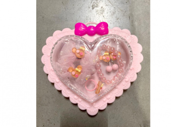 Набор украшений арт. MD-918 Сердце шкатулка_