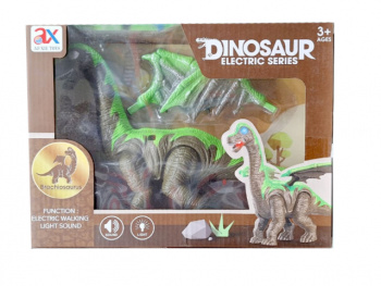 Динозавр арт. 902 С крыльями на батар. свет, звук, ходит в кор.= Динозавр арт. 902 С крыльями на батар. свет, звук, ходит в кор.=