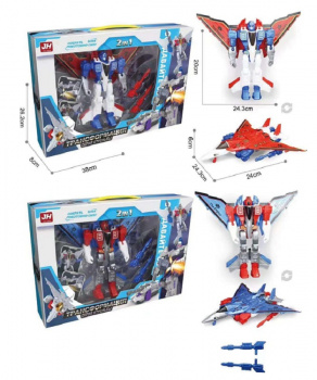 Трансформер арт. A688-71 Робот-самолет цвета микс в кор. Трансформер арт. A688-71 Робот-самолет цвета микс в кор.