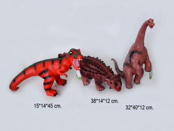 Динозавр арт. 001-6 Фигурка в ассортименте звук в пак._