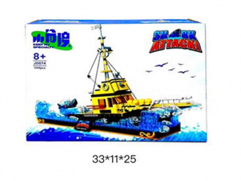 Конструктор арт. JD074 Корабль 1109 дет. в кор._ Конструктор арт. JD074 Корабль 1109 дет. в кор._