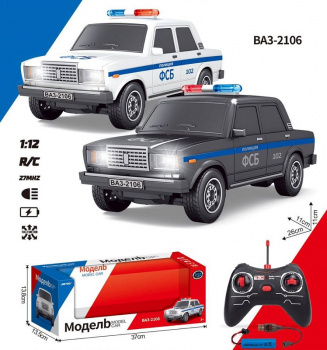 Машина на р/у арт. JY-4011 ФСБ ВАЗ-2106 цвета микс, свет в кор.) Машина на р/у арт. JY-4011 ФСБ ВАЗ-2106 цвета микс, свет в кор.)