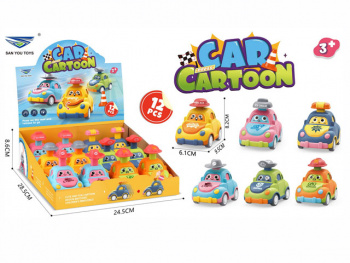 Зав. машинка арт. SY686B-618"  (12 штук) в шоубоксе 24,5*28,4*8,6