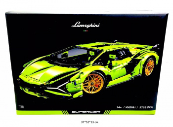 Конструктор арт. 6891/KK6891 Автомобиль 3728 дет. в кор._