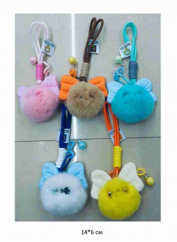 им Шарик арт. 209286 Глазастик с бантом цвета микс брелок в пак. им Шарик арт. 209286 Глазастик с бантом цвета микс брелок в пак.