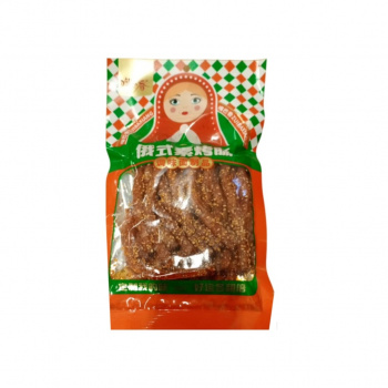 Соевое мясо арт. 502462 Пшеничные палочки в кунжуте "Матрешка" 175 г 10 шт. упаковка,