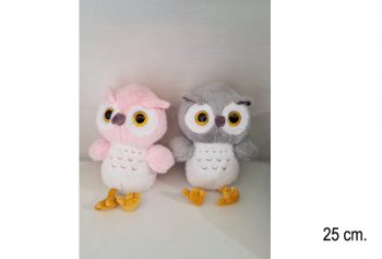 им Сова арт. 1005/25 С лапками 25 см в пак.