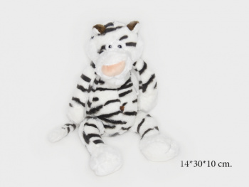 им Тигр арт. 80230-2 Белый 30 см в пак. им Тигр арт. 80230-2 Белый 30 см в пак.