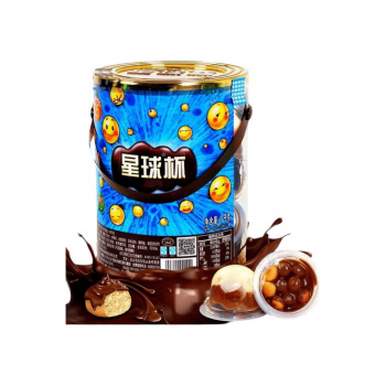 Печенье арт. 900242 Шарики в шоколадно-молочной пасте 20 г 50 шт. в банке'