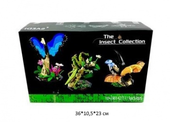 Конструктор арт. 90142 Коллекция насекомых 1111 дет. в кор._ Конструктор арт. 90142 Коллекция насекомых 1111 дет. в кор._