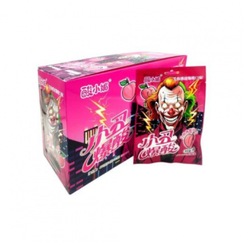 Конфета арт. 951328/951274 Кислая "Джокер" Персик 24 г в пак. 20 шт. в кор.# Конфета арт. 951328/951274 Кислая "Джокер" Персик 24 г в пак. 20 шт. в кор.#