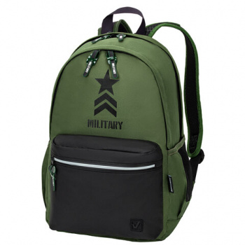 Рюкзак BRAUBERG FASHION CITY универсальный, "Military", хакки, 46х31х15 см, 271670 Рюкзак BRAUBERG FASHION CITY универсальный, "Military", хакки, 46х31х15 см, 271670