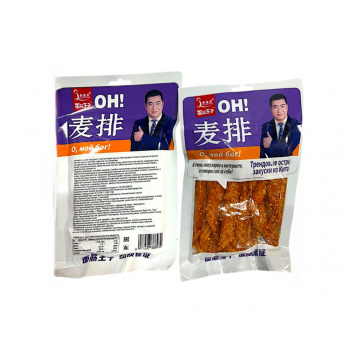 Соевое мясо арт. 388932 Пшеничные полоски со вкусом стейка 172 г 10 шт. упаковка фиолетовая;/ Соевое мясо арт. 388932 Пшеничные полоски со вкусом стейка 172 г 10 шт. упаковка фиолетовая;/