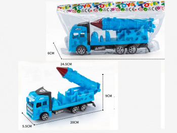 Машина инерц. арт. 8818BJY" Ракетная установка в пакете 24,5*6*14