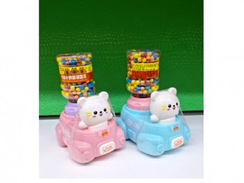 Конфета арт. 896245 "Медведь на машине" 50 г 1 шт.*