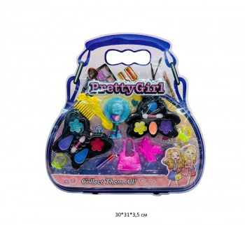 Набор косметики арт. B-26 "Бабочка" с аксессуарами на листе•