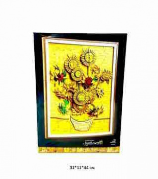 Конструктор арт. 93210 Картина "Подсолнухи" в кор._ Конструктор арт. 93210 Картина "Подсолнухи" в кор._