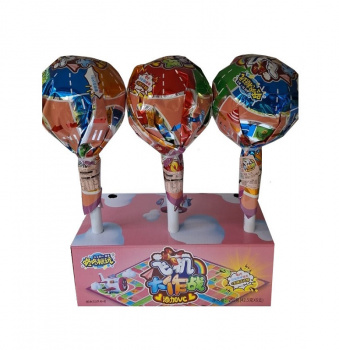 Конфета арт. 061786/061793 Набор "Гигант" с игрушкой цена за 1 шт. (6 шт.) упаковка*