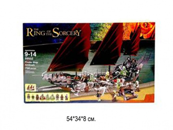 Конструктор арт. 99502 Корабль 756 дет. в кор._ Конструктор арт. 99502 Корабль 756 дет. в кор._