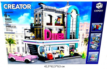 Конструктор арт. 19001 Закусочная 2488 дет. в кор._/12 шт./