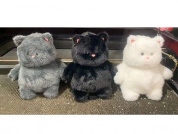 им Кот арт. 240315-209 Толстячок пушистый цвета микс 55 см в пак.