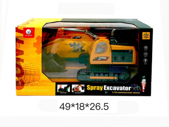 Экскаватор на р/у арт. JT695 Спецтехника свет, пар в кор._ Экскаватор на р/у арт. JT695 Спецтехника свет, пар в кор._