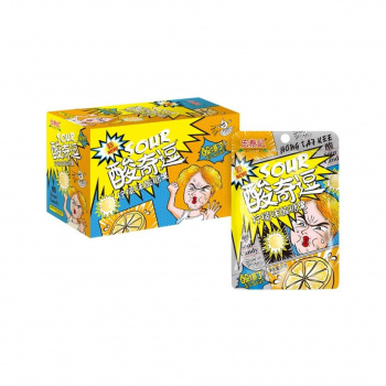 Конфета арт. 532484/532392 Кислая "Лимон" 26 г 20 шт. в кор./*