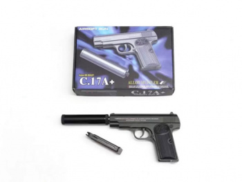 Пистолет пневматика C17A+ Металл 1 шт. в кор._ Пистолет пневматика C17A+ Металл 1 шт. в кор._
