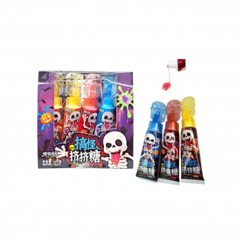 Конфета арт. 000470/000456 Жидкая "Скелет" вкусы микс 22 г 20 шт. в кор.'