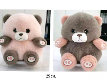 им Медведь арт. 44444-209/241219-6 Цвета микс 25 см в пак.) им Медведь арт. 44444-209/241219-6 Цвета микс 25 см в пак.)