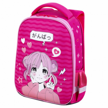 Ранец BRAUBERG KIDS START, 1 отделение, 2 кармана, "Anime style", 35х26х13 см, 272094 Ранец BRAUBERG KIDS START, 1 отделение, 2 кармана, "Anime style", 35х26х13 см, 272094