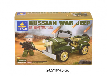 Конструктор арт. KY82063-2 Военная машина  в кор._ Конструктор арт. KY82063-2 Военная машина  в кор._
