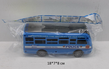 Машина инерц. арт. XY331-09 Полиция Автобус в пак. 18*6,8*7,8